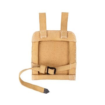 WW2 German DAK Tropical Entrenching Cover thumbnail with fastened strap