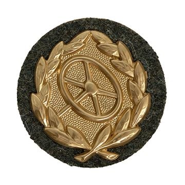 WW2 German Driver's Proficiency Badge - Gold