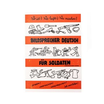 This view shows the front cover of the WW2 German Illustrated Book for Foreign Units - Part 2. Thumbnail