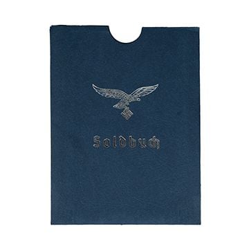 This view shows the front of the soldbuch. Thumbnail.