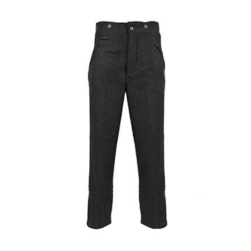 This view shows the front of the trousers. Thumbnail.