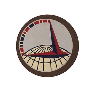 This view shows the front of the patch. thumbnail.