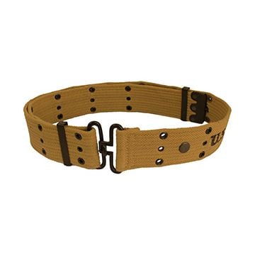 WW2 US Khaki Pistol Belt