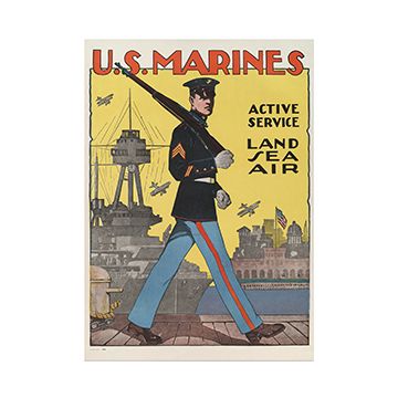 This view shows the front of the poster.