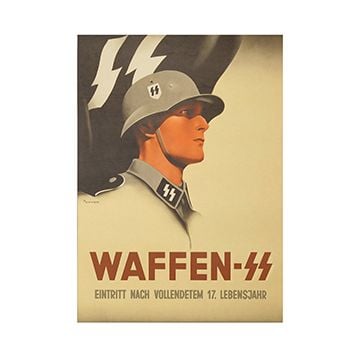 Waffen SS - WW2 German Poster