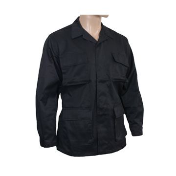 US BDU Field Jacket - Black - Thumbnail