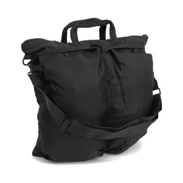 US Helmet Bag with Carrying Strap - Black Thumbnail