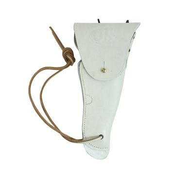 US M1916 Colt Pistol Holster - White - Thumbnail