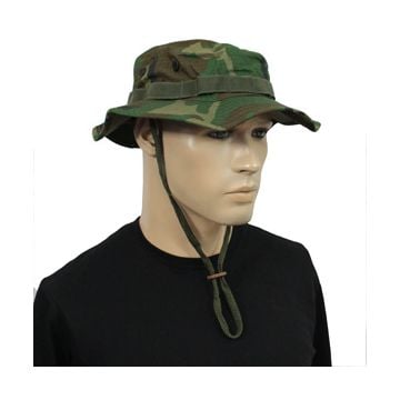 US Woodland Rip Stop Boonie Hat - Thumbnail