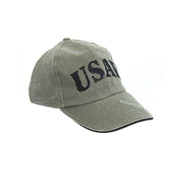 Green USAF Baseball Cap Thumbnail