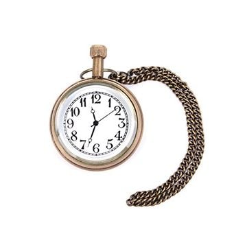 Vintage Pocket Watch and Chain Thumbnail