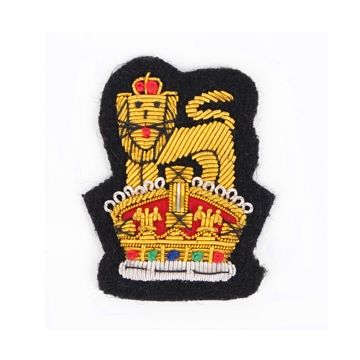WW2 Army Peak Cap Badge - Kings Crown Thumbnail