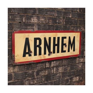 WW2 Arnhem Road Sign - Thumbnail