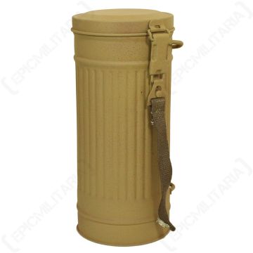 WW2 German Gas Mask Canister - Desert