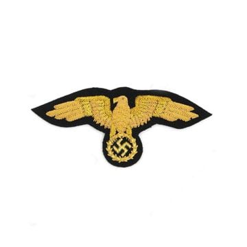 WW2 German Diplomatic Tunic Eagle - Gold - Thumbnail