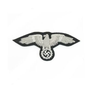 WW2 German Diplomatic Tunic Eagle - Silver - Thumbnail