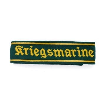 WW2 German Kriegsmarine Cuff Title Thumbnail