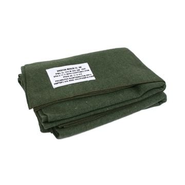 WW2 US Olive Wool Blanket Thumbnail