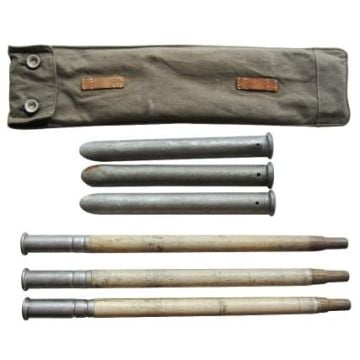 Zeltbahn Tent Pole Kit - Olive Green