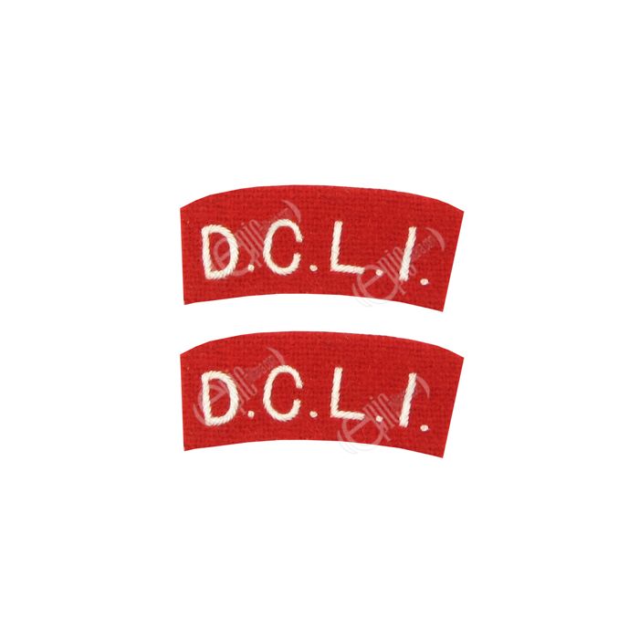 DCLI shoulder titles