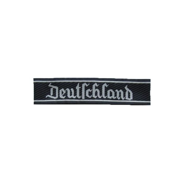 German SS Deutschland Gothic Script BEVO Cuff Title