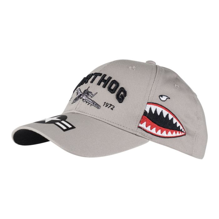 This view shows the front of the US A-10 Thunderbolt Warthog Baseball Cap