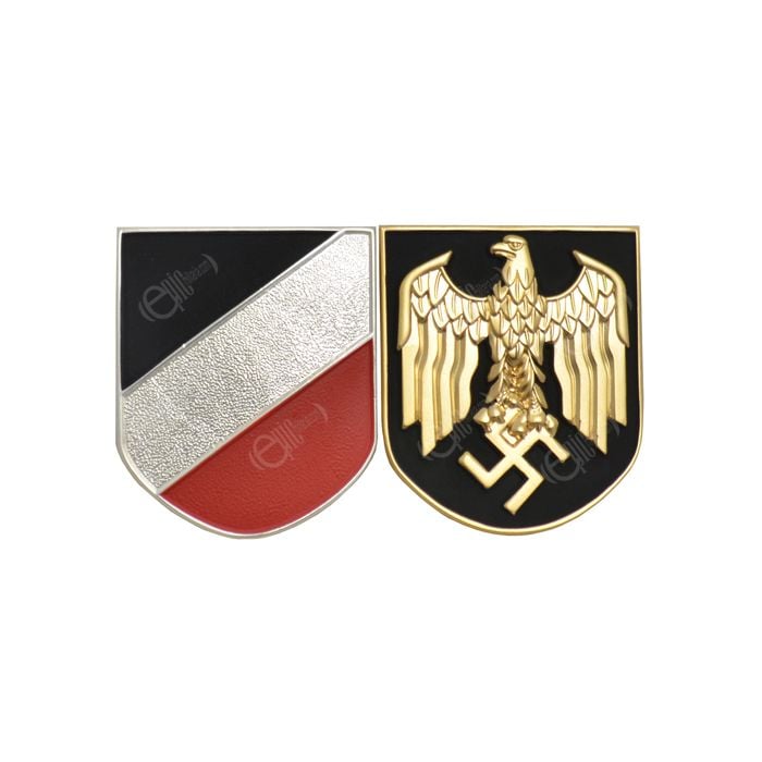 WW2 German Kriegsmarine Pith Helmet Decals