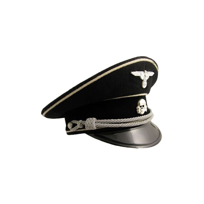 German Allgemeine Officer Visor Cap against a white background.