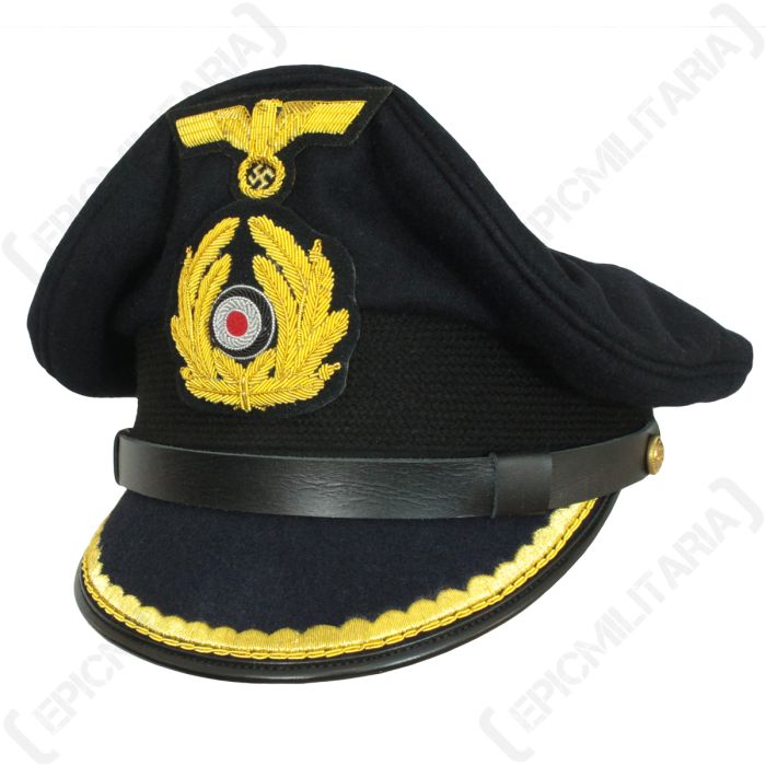 Kriegsmarine Company Grade Officer Visor Cap