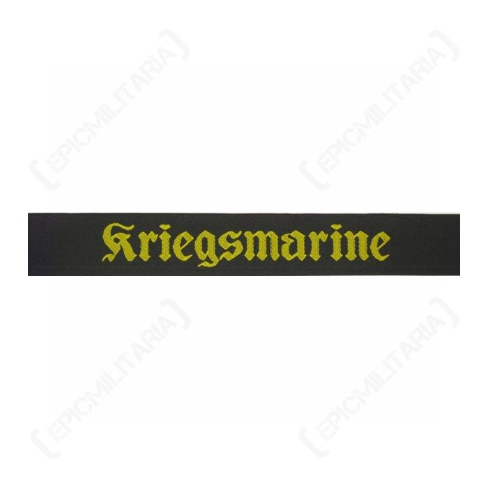 Kriegsmarine Cap Tally - Type 2