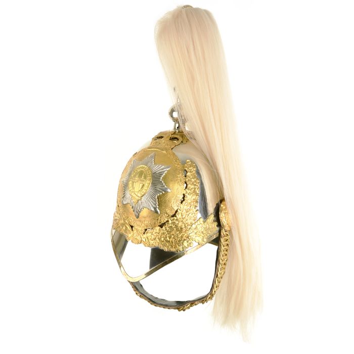 This view shows the front of the helmet.