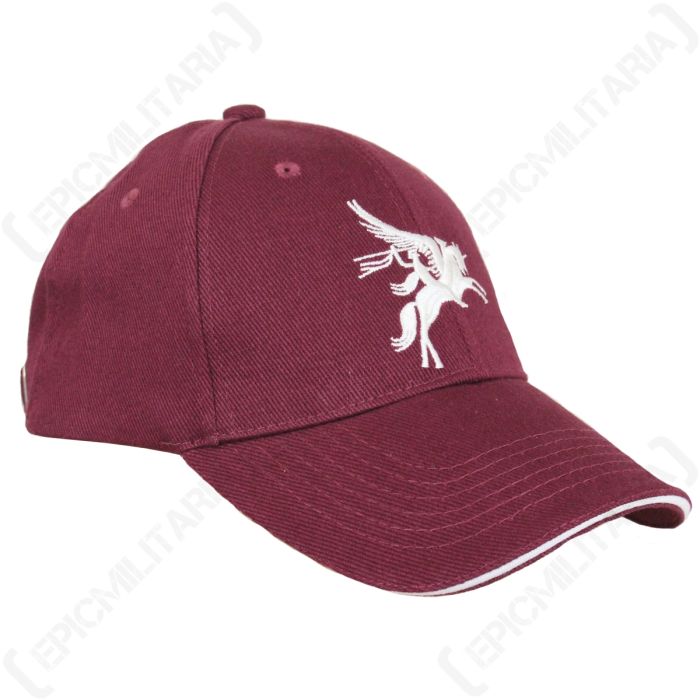 Maroon Pegasus Baseball Cap