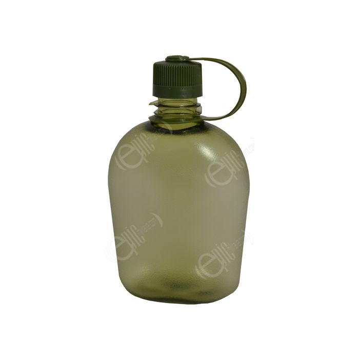Transparent Green Water Bottle