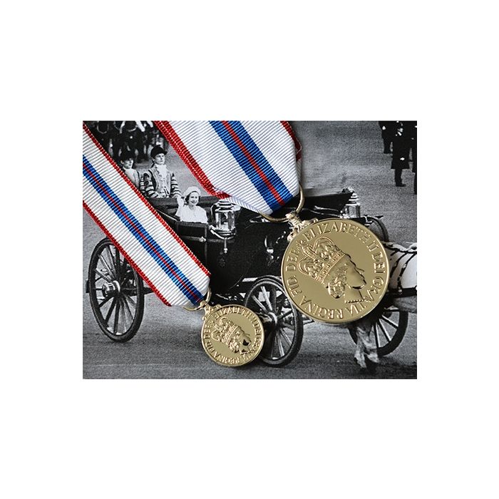 Queens SILVER JUBILEE Medal - Full Size & Miniature