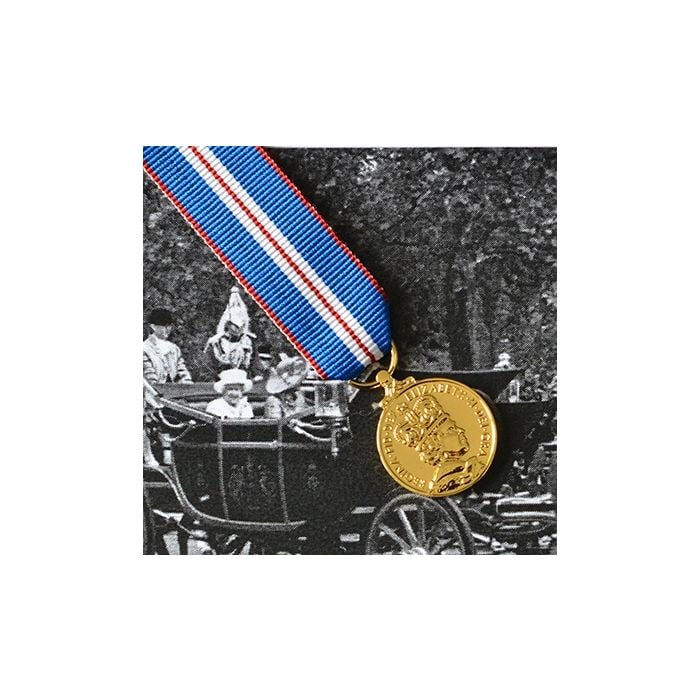 Queens GOLDEN JUBILEE Medal - Miniature
