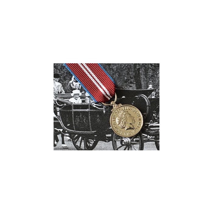 Queens DIAMOND JUBILEE Medal - Miniature