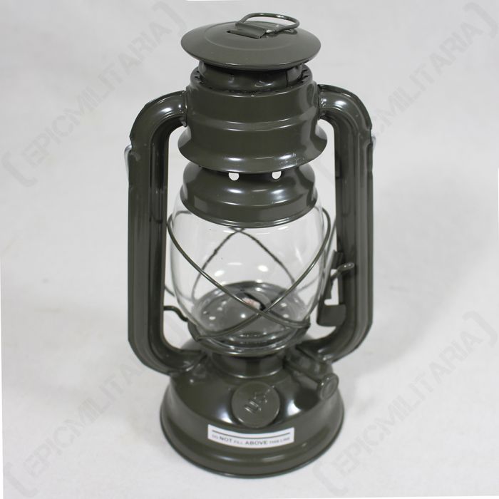 Olive Green Camping Lamp - Small