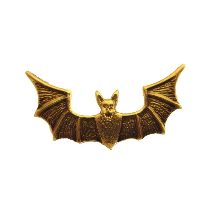 Russian Spetsnaz Bat Pin Badge - Brass Coloured