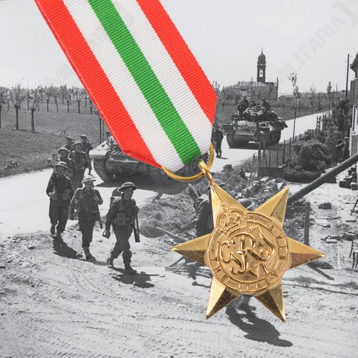 British WW2 Italy Star Medal