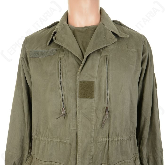 Genuine French military M-64 field parka with liner, mods