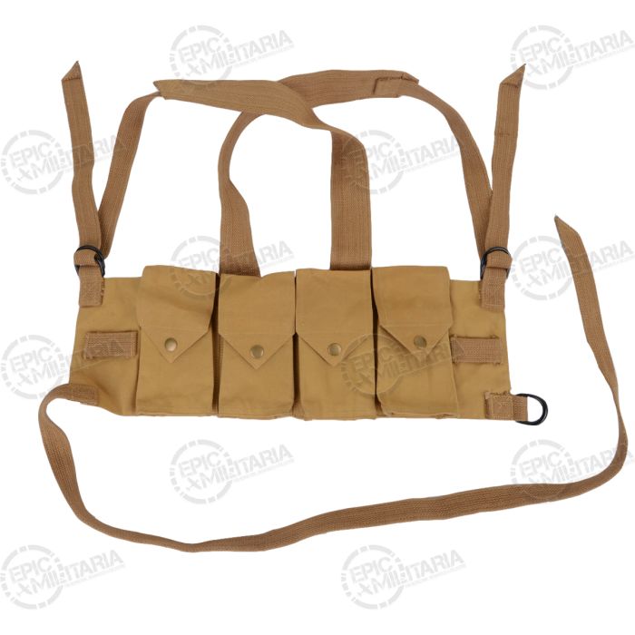 This view shows the front of the Rhodesian Chest Rig.