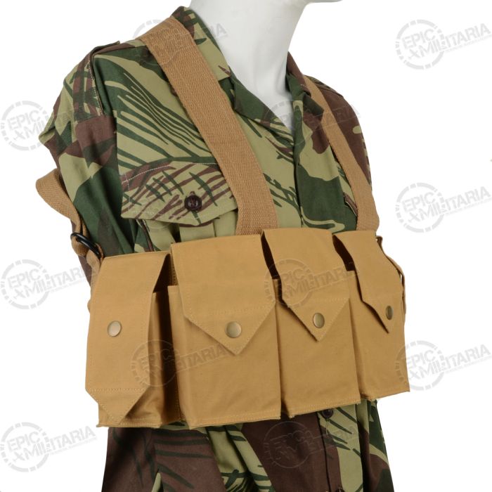 Rhodesian Chest Rig With Grenade Pouches | FAL/G3/M14 Magazine Carrier ...