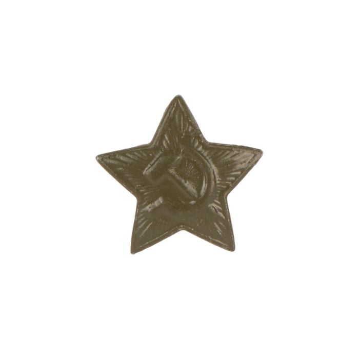 This view shows the front of the badge