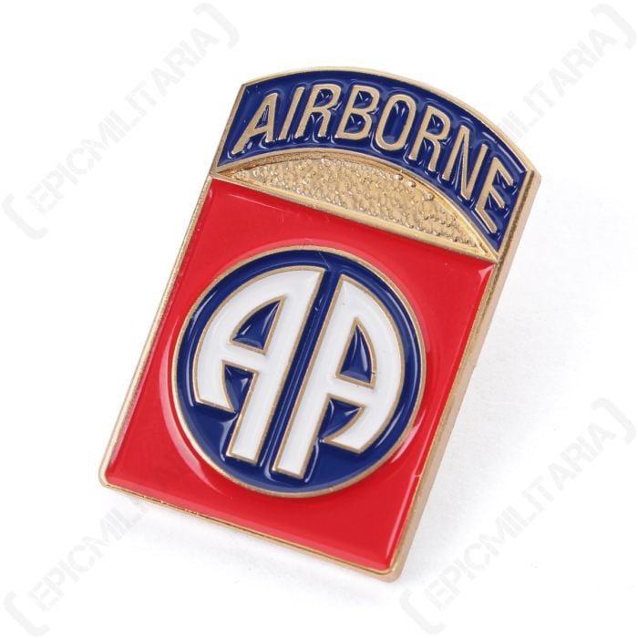 82nd Airborne Pin Badge Main