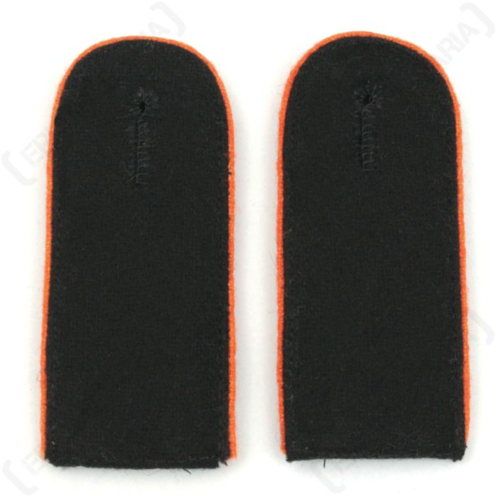 Waffen SS EM Shoulder Boards (Orange piped) main