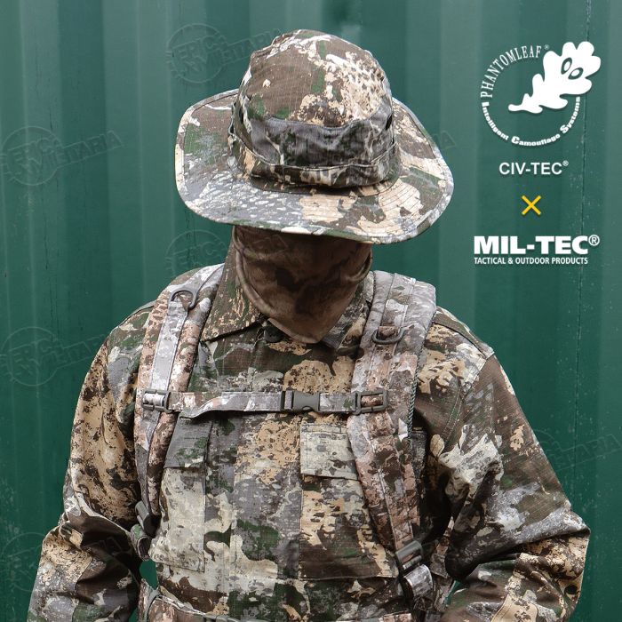 Buy Ripstop GI Boonie Hat Z1B WASP Camo using Phantomleaf