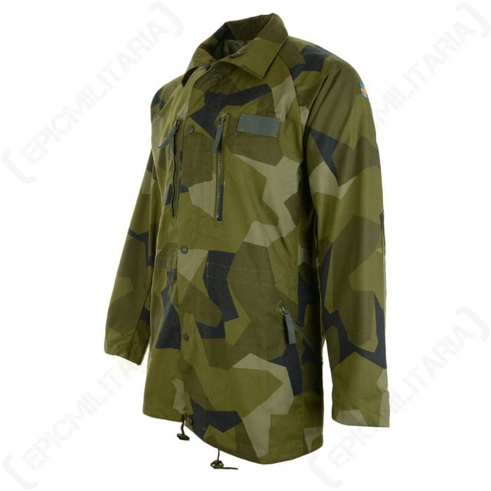 【Deadstock】Swedish Army M90 Original Swedish Army M90 Jacket Splinter Camouflage Field