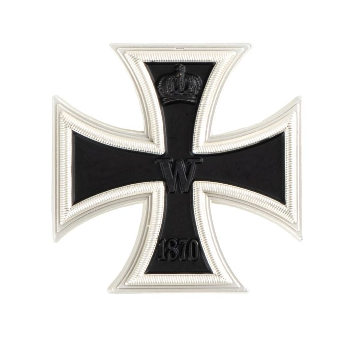 Front view of an 1870 Iron Cross 1st Class