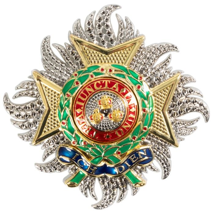 Front view of a Breast Star of the Order of the Bath Grand Cross.