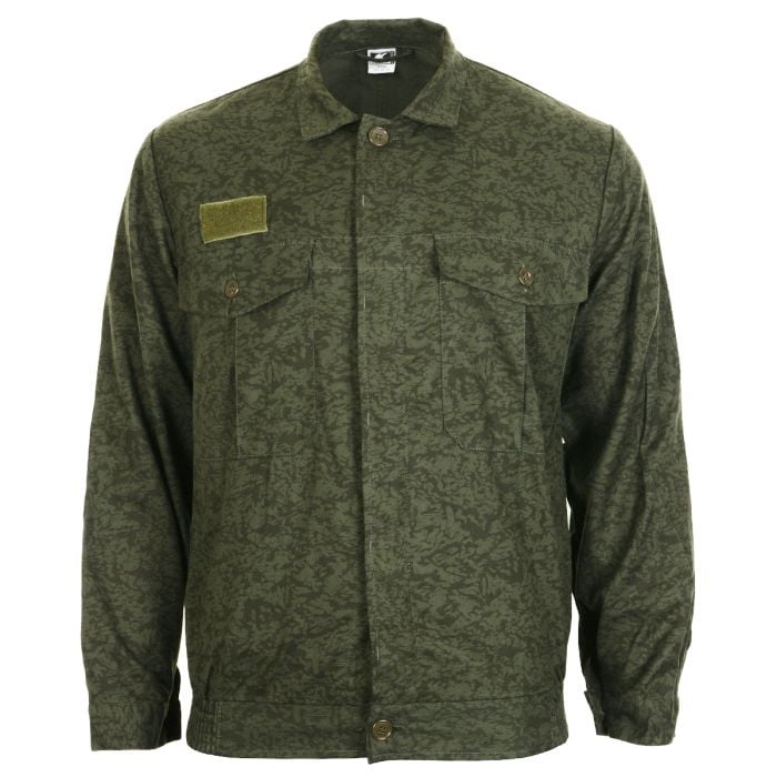 Front view of a Czech M92 Forest Camo Field Jacket